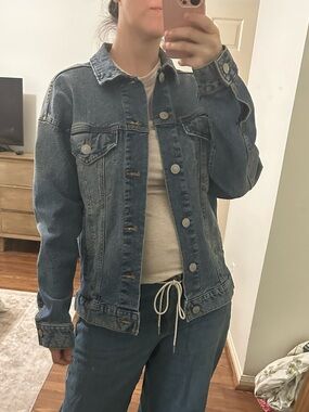 H&M Dark Blue Jean Jacket